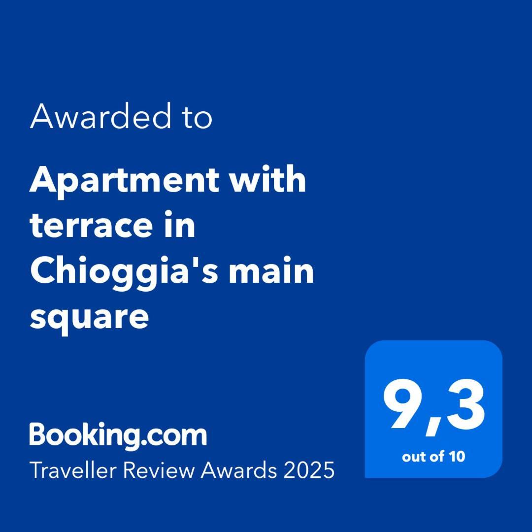 Apartment With Terrace In Chioggia'S Main Square Extérieur photo